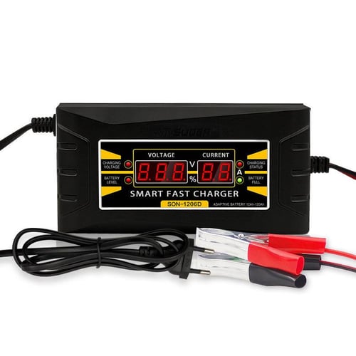 Digital car on sale battery charger