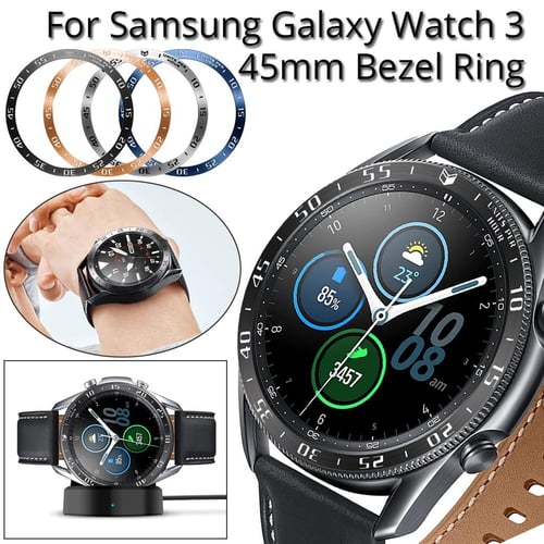 Ramidos For Galaxy Watch 3 45MM Scale Watch Ring Adhesive Cover