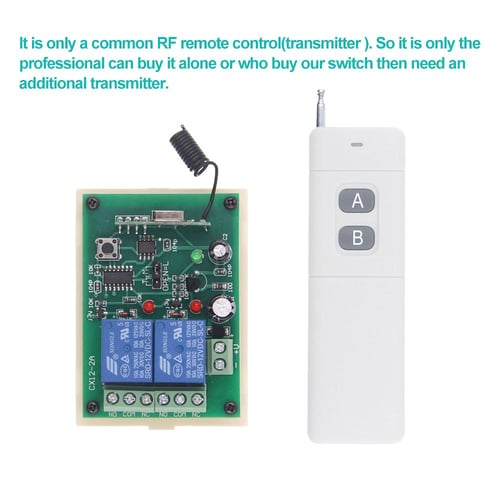 Wireless 315MHz RF Remote Control Keyfob