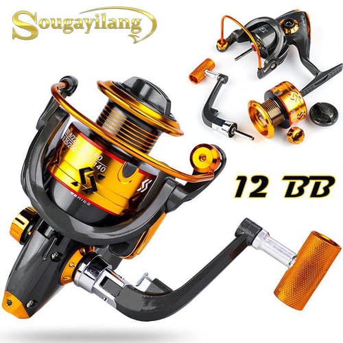 Fishing Reel 12 BB Light Weight Ultra Smooth Powerful Spinning
