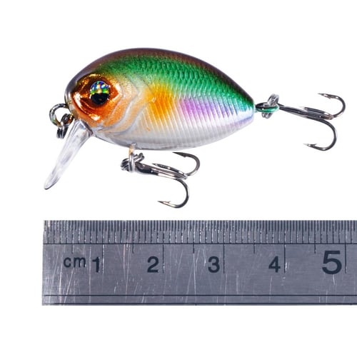 1pcs Floating Mini Crankbait Fishing Lure 45mm 3.5g Wobblers Iscas  Artificial Hard Bait Swimbai Pesca Trout Pike Carp Tackle