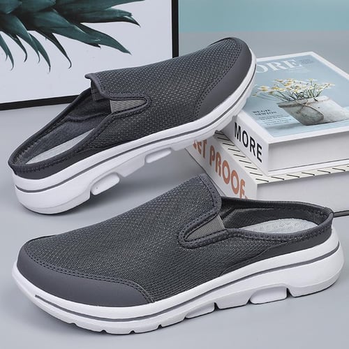 Breathable store mens slippers