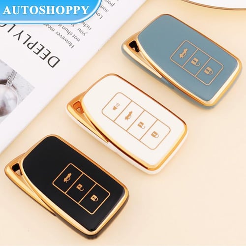 Zinc Alloy Leather TPU New Car Smart Remote Key Bag For Lexus ES LX GX IS  RX NX UX US RC 200 250H 350H LS 450H 260H 300H UX200