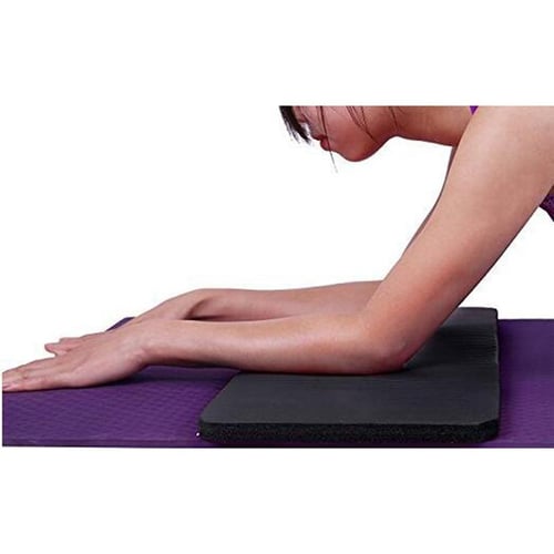 Mini Yoga Mat 15MM Thick, Abdominal Wheel Yoga Pad, Flat Support