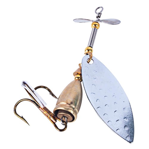 Yediao Fishing Spinnerbaits,Hard Metal Spinner Bait Kit Jigs Lure