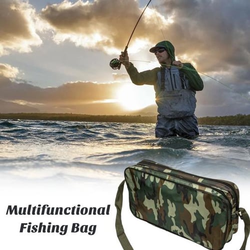 Fishing Lure Storage Wallet Waterproof Bait Bag Fishing Tackle Bag