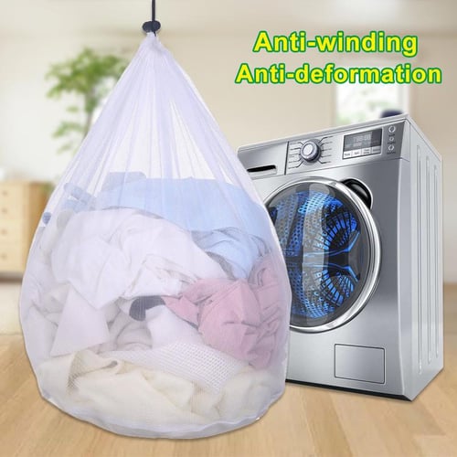 Clothing Care Fine Mesh Bags Thicken Fine Lines Drawstring Laundry