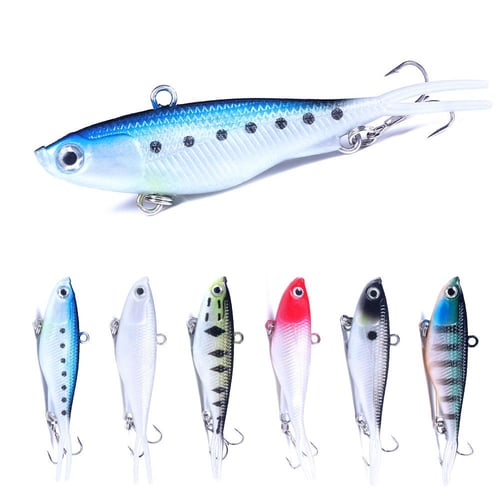 Fishing Lures, Baits & Attractants, Pre-Rigged Soft Fishing Lures with  Ultra Sharp Hook(5pcs), Fishing Lures for Freshwater/Saltwater, Realistic Swim  Baits Lures for Bass, Fishing Gifts for Men, Soft Plastic Lures 