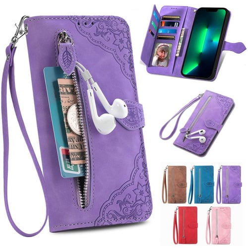 Flip Phone Case for iPhone 11 12 PRO Max 13 Mini Xr X Xs 7 8 Plus 6 6s Plus  Se 2020 Leather Holder Slot Wallet Satnd Cover Coque - China Phone