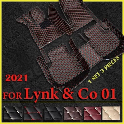 RHD Artificial Leather Car Floor Mat For Lynk&Co 01 Phev 2021