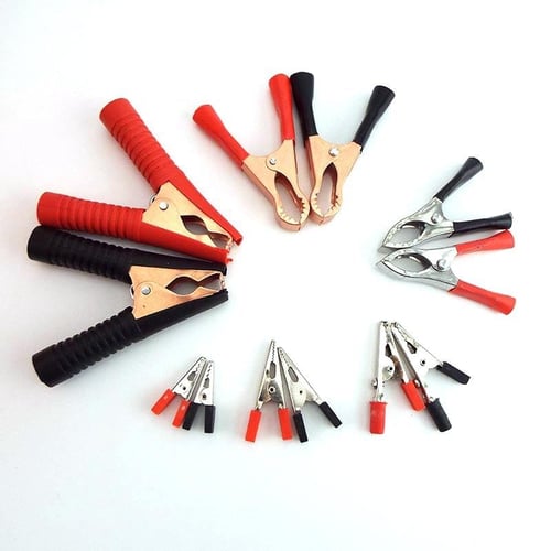 5A/30A/50A/100A Car Alligator Clips Battery Clamps Crocodile Clip Aligator  Clips