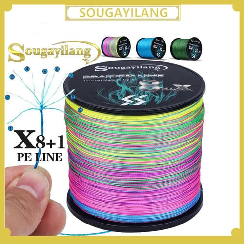 Sougayilang Fishing Line Super Strong Nylon Line 100m Fluorocarbon Fishing  Wire All for Fishing Fishing Line Tackle De Pesca