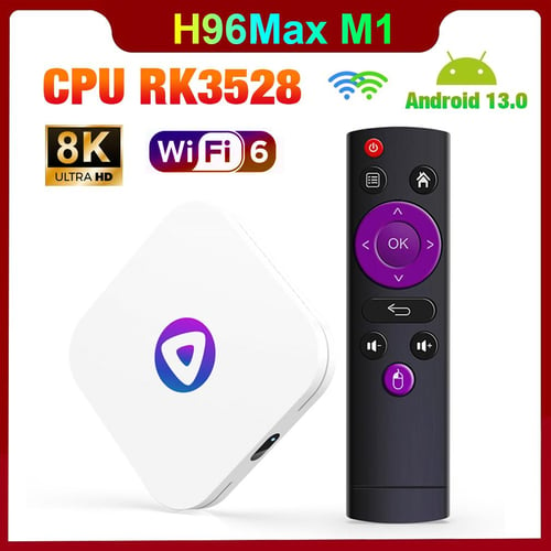 H96 Max RK3528 TV Box Android 13.0 2GB+16GB BT5.0 8K Smart Media