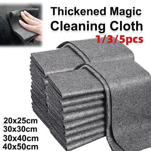 1/3/5Pcs Anti-grease Wiping Rags Kitchen Efficient Super Absorbent