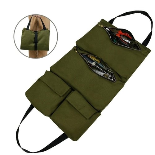 Multi-Purpose Tool Roll Up Bag for Electrical Tools Garden Tools