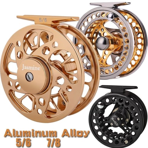 Fly Fishing Reel CNC-machined Aluminum Alloy Body and Spool Trout