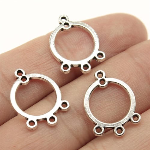 Connector charms for jewelry on sale making