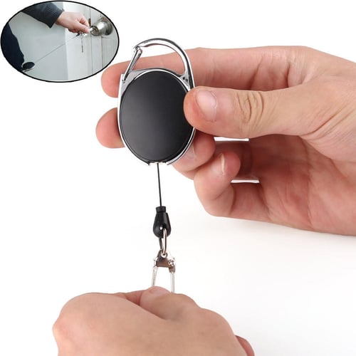 Ramidos Metal Retractable Key Chain Card Badge Holder Steel Recoil Ring Pull  Belt Clip - buy Ramidos Metal Retractable Key Chain Card Badge Holder Steel  Recoil Ring Pull Belt Clip: prices, reviews