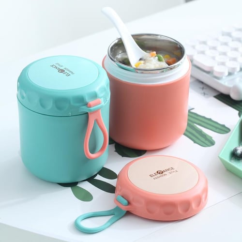 530ml Lunch Box Stainless Steel Food Thermal Jar Insulated Soup