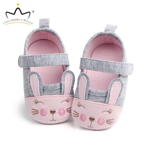 Baby girl best sale bunny shoes