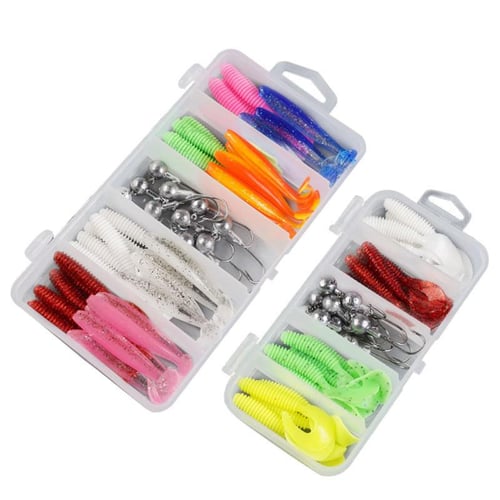 Soft Fishing Lures Jig Heads,T Tail Lures, 8cm 12.3g Fishing Bait Big Tail  with Jig Head, Paddle/Straight/T Tail Soft Lures for Saltwater Freshwater -  buy Soft Fishing Lures Jig Heads,T Tail Lures