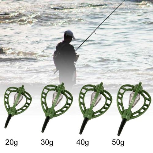 MUQZI Sports Accessory Inline Method Carp Fishing Feeder Mould