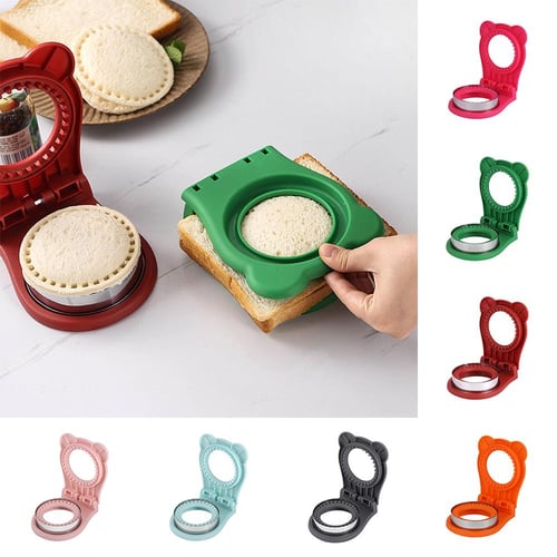 1pc Stainless Steel Round Sandwich Cutter, Breakfast Pocket