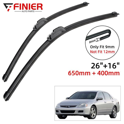 2005 honda accord windshield wiper best sale size