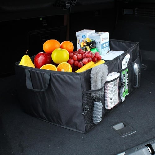 Car Trunk Organizer Eco-Friendly Super Strong & Durable Collapsible Cargo  Storage Box For Auto Trucks SUV Trunk - buy Car Trunk Organizer  Eco-Friendly Super Strong & Durable Collapsible Cargo Storage Box For