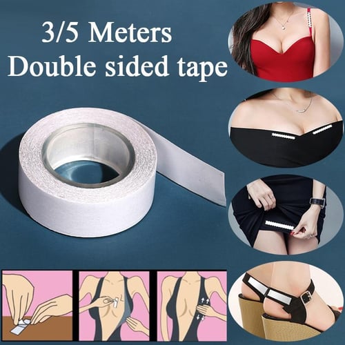 3/5 Meters Double Sided Adhesive Safe Lingerie Tape Body Clothing Clear Bra  Strip Medical Waterproof Tape Cute Safe Tool - buy 3/5 Meters Double Sided  Adhesive Safe Lingerie Tape Body Clothing Clear