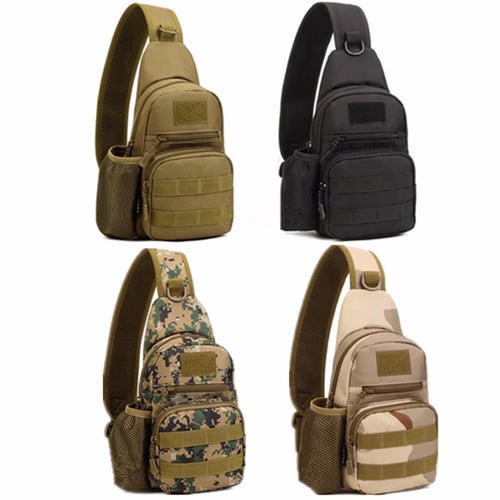 Outdoor Military Crossbody Shoulder Backpack Camping Hiking Bike