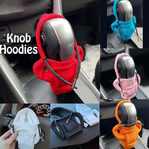 Car Gear Handle Cover Gear Handle Decoration Knob Hoodie Cover, Funny Shift  Knob Hoodie Cover Fits Manual Or Automatic, Universal Car Accessories Fits