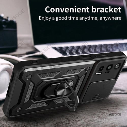For Xiaomi Poco F5 Pro Case Poco F5 Pro Cover Ring Bracket Slide Camera  Protector Bumper Phone Cases For Poco X5 F5 Pro 5G Funda - AliExpress
