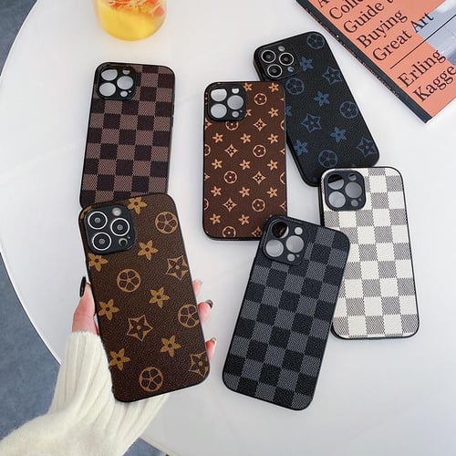 Luxury Designer Brand Phone Cases For IPhone 14 Plus 14 Pro Max 13Promax  12Pro 11 XR XSmax 7 8Plus 6S Girl Square Fur Mobile Cover Fashion PU  Leather Case With StrapKD387 From Look_up_mee, $12.53