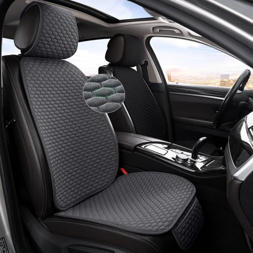 Car Seat Cover Universal Genuine Leather Car Front Seat Rear Seat