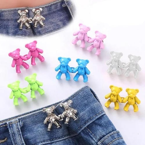 10pcs Magic Metal Button Extender Adjustable Waistband Expander For Jeans  Pants Sew Free, Shop The Latest Trends