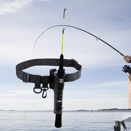 Adjustable Fishing Waist Rod Holder Belt - Essential Tool for