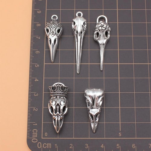 Skull charms store for jewellery making