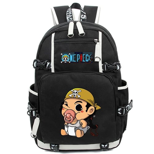 New Anime One Piece Backpack 3pcs School Bag Students Kids Backpack Teenager  Laptop Backpacks Boys Girls Mochilas