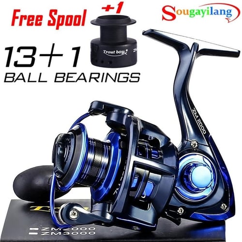 Fishing Reel 13+1 Spinning Fishing Reel Left Right Hand Spinning Reel  Freshwater Saltwater Fishing - buy Fishing Reel 13+1 Spinning Fishing Reel  Left Right Hand Spinning Reel Freshwater Saltwater Fishing: prices, reviews