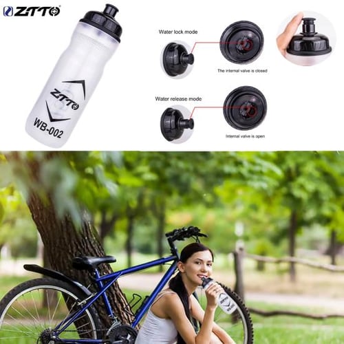 610ml Cycling Water Bottle With Holder Cage Screws Set Outdoor Fitness  Sports Cycling Bicycle Sports Water