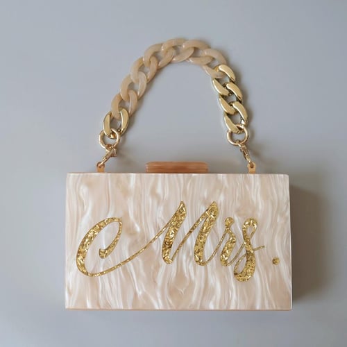 New Trendy Bags Fashion Women Handbags Beige Gold Mrs Letter Acrylic Luxury  Party Evening Bag Woman Casual Cute Box Clutch Purse - buy New Trendy Bags  Fashion Women Handbags Beige Gold Mrs