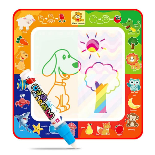 imireux Drawing Projector for Kids,Intelligent Draw Projector Toy Machine  with 32cartoon patters and 12color Brushes for Children Learn to Draw and