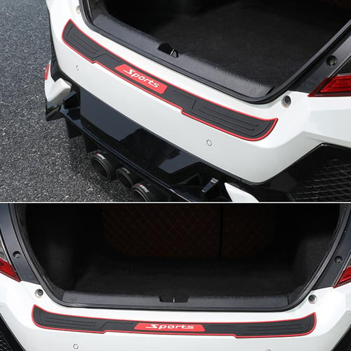 Universal Anti-scratch Car Trunk Door Sill Plate Protector Rear