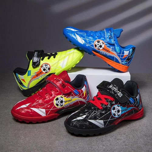 Kids Soccer Shoes Society FG School Football Boots Cleats Grass Sneakers  Boys Girls Outdoor Athletic Training Sports Footwear - buy Kids Soccer Shoes  Society FG School Football Boots Cleats Grass Sneakers Boys