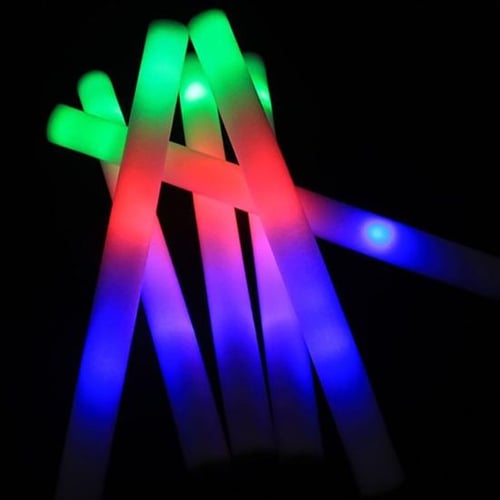 1 Pc Light-Up Light Sticks Telescopic Glow Stick Glow Wands