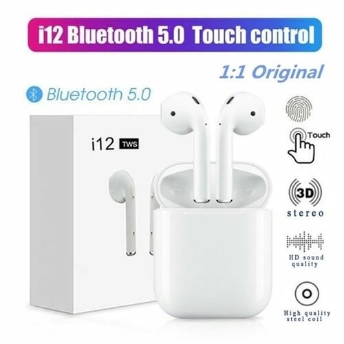 Earphone i12 hot sale