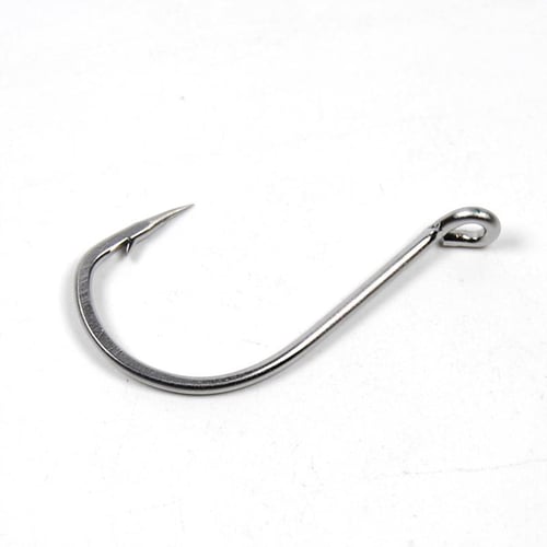 Bimoo 100PCS Thicked 60 Degree Jig Hook High Carbon Steel Big Size