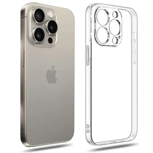 Clear Phone Cases For iPhone 12 Case iPhone 14 15 Pro Max Fundas iPhone 11  12 13 XR X XS 7 8 Plus SE 2020 2022 Soft Back Cover