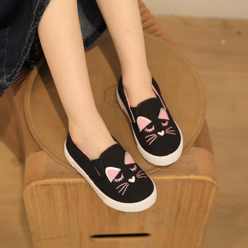 Girls sale cat sneakers